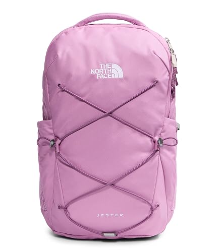 The North Face Women's Jester Everyday Backpack, Hshd Lvndr/Chrma Purp, OS | Commuter Travel Bag, Laptop Sleeve, Water-Repellent