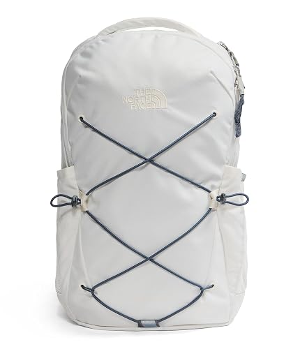 The North Face Women's Jester Everyday Backpack, Wht Dune/Granite Gy, OSFA | Commuter Travel Bag, Laptop Sleeve, Water-Repellent