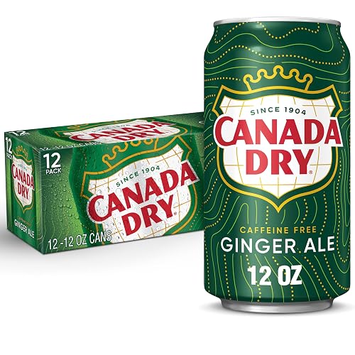 Canada Dry Ginger Ale Soda, 12 Oz Cans, 12 Count