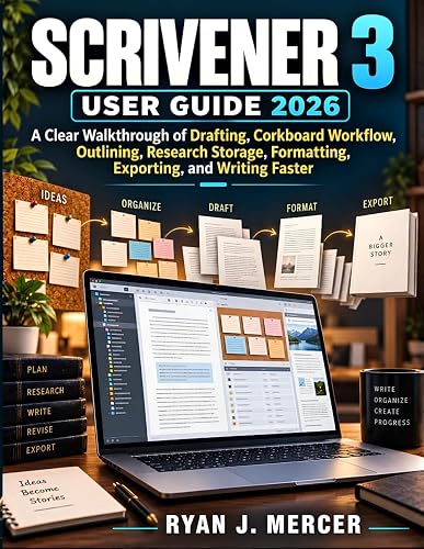 Scrivener 3 User Guide 2026: A Clear Walkthrough of Drafting, Corkboard Workflow, Outlining, Research Storage, Formatting, Exporting, and Writing Faster