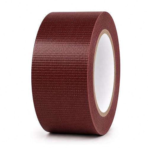 GGR Supplies CDT-36 Industrial Grade Duct Tape Burgundy 2 Inch x 30 Yards | 11 Mil Waterproof and UV-Resistant Tape with No Sticky Residue for Patching, Sealing, Bundling and Multi-Purpose Repairs