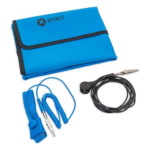 iFixit Portable Anti-Static Mat - ESD Pad, Wrist Strap, Grounding Cord