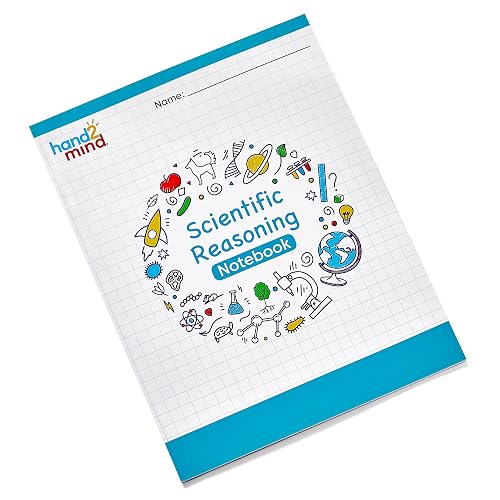 hand2mind Scientific Reasoning Notebook, Grades K–2, Elementary Classroom Must Haves, Science Teacher Supplies, STEM Lab Notebooks for Kids (Set of 10)
