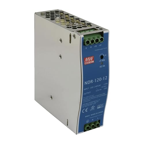 MeanWell NDR-120-12 120W 12V 10A Power Supply DIN Rail DIN-Rail