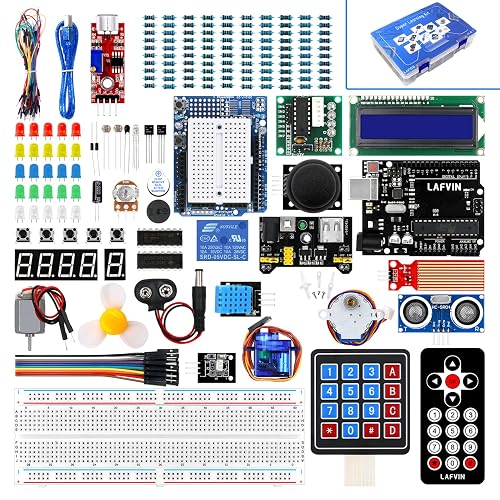 LAFVIN Project Super Starter Kit for R3 Mega2560 Mega328 Nano with Tutorial Compatible with Arduino IDE