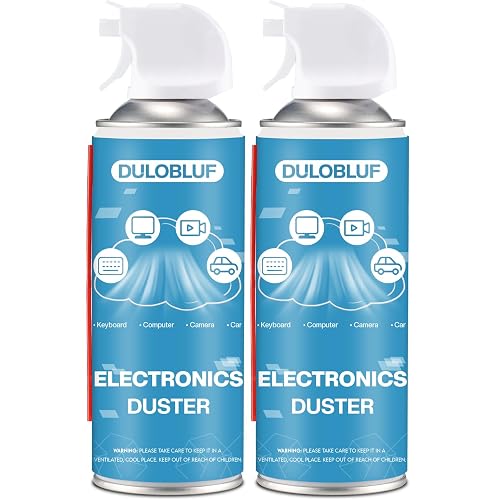 DULOBLUF Compressed Air Duster: Computer Keyboard Air Cleaner