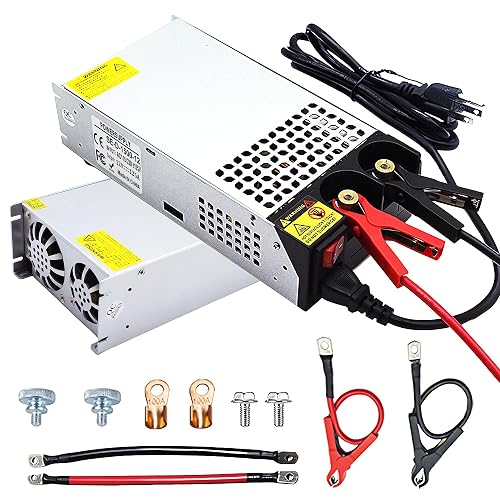 120V AC to 12V DC Converter,110V to 12V 125A 1500W Power Supply | 110V/120V AC Input to 12V DC Output, Switching Power Supply for Industrial Equipment, DIY and Electronic Applications