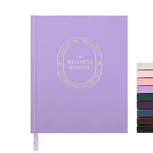&And Per Se Wellness Journal, Self Care & Daily Journal for Women, Mental Health Planner with Habit Tracker, Diet & Goals, Undated, Gift-Ready (Lavender)