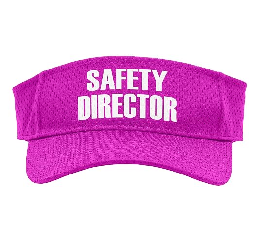 The Awesome Safety Director Sport Sun Visor