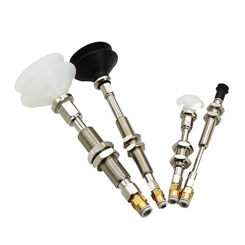 Vacuum Pad Chuck Suction Nozzle Compatible with ZPT20BNJ ZPT20BSJ | Precision NBR & silica gel vacuum chuck for industrial pick-and-place(ZPT20BNJ20 Black NBR,-04-A10)