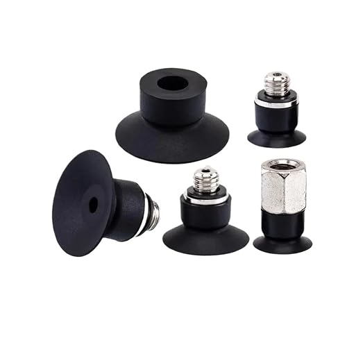 ZP2 Series Vacuum Suction Cups for Robotic Arm Pneumatic Grippers | TB2-15mm Pad for automation, secure part handling, durable NBR silicone, easy mount(ZP2-TB15MUS-H5)