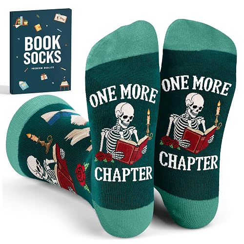 Gifts for Book Lovers - Book Lover Reading Socks for Women | book lover gifts for women, book lovers gifts, funny, mom, cozy, readers