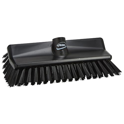 Vikan 70479 Brush,High-Low,Medium,10",PP/PBT,Black