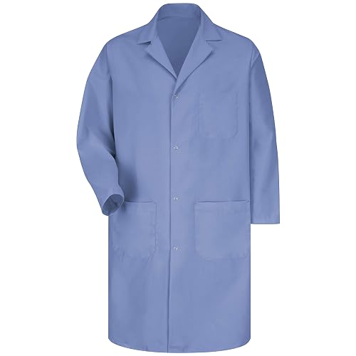 Red Kap Men's Lab Coat With Gripper Closure