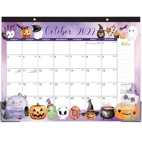 2027 Desk Calendar, 12 Months Large Desktop Calendar, Jan 2027- Dec 2027 | 17" x 12", Desk Pad, Large Ruled Blocks, To-do List & Notes, Best Desk/Wall Calendar for Planning or Organizing