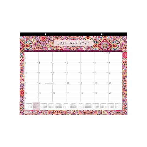 2027 Blue Sky Amalia 22" x 17" Monthly Desk Pad Calendar (148773-27)