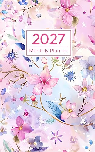 2027 Monthly Planner: 12 Months from January to December 2027 | Size 5x8 Inches