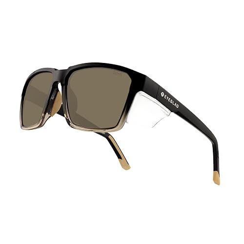 EYEGLAD VETRA Z87+ Safety Glasses UV400 | Side Shields · Anti-Oil Coating · Clear Lens · Lightweight