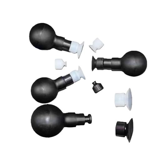 Anti-Static Vacuum Suction Pen Puller with Black/White Suction Cup | T1831 Series Precision chip lifter, vacuum pick-up tool, dual-color cup, easy component handling(T-1831-C15)