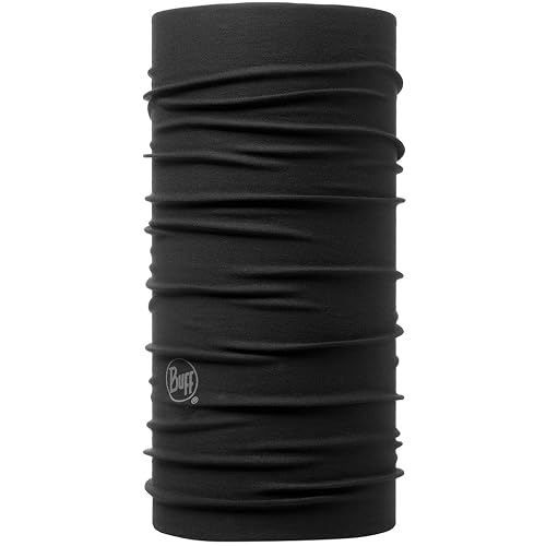 BUFF Original EcoStretch Neck Gaiter, UPF 50 Sun Protection, Breathable, Versatile, Quick Dry, Solid Colors, Adult Size