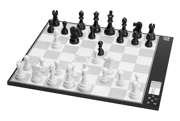 Dgt Centaur 40 x 40cm Chess Computer | LED move indicators, weighted pieces, e-paper display, rechargeable power