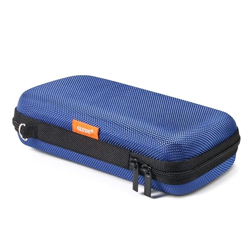 GLCON Small Carrying Bag for GPS Hard Drive, Portable EVA Protection Case | Mesh Inner Pocket, Universal Travel Pouch for External Battery, Cell Phone, USB Charging Cable, Zipper