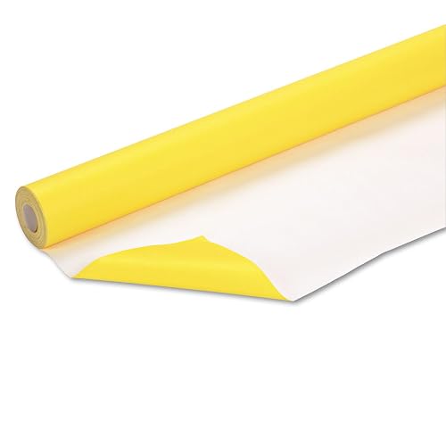 Fadeless Bulletin Board Paper, Fade-Resistant Paper for Classroom Décor | 48” x 50’, Canary, 1 Roll