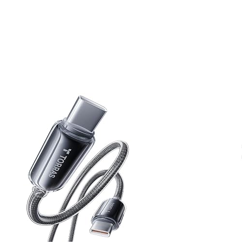 TORRAS iPhone 15 Pro Max Case with USB C Cable