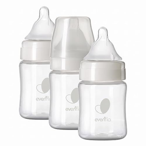Evenflo Feeding Balance Plus Wide Neck Baby Bottle | Proflo Venting Technology | For Newborn and Infant | BPA Free | 5 Ounce, Pack of 18