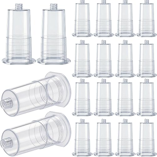 100 Pcs Disposable Needle Holder Transparent Connector Students Training Tools Universal Fit Needle Holders Vacutainer Blood Collection Tube Holder