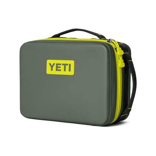 YETI Daytrip 5L Insulated Soft Cooler Lunch Box, Camp Green/Firefly Yellow