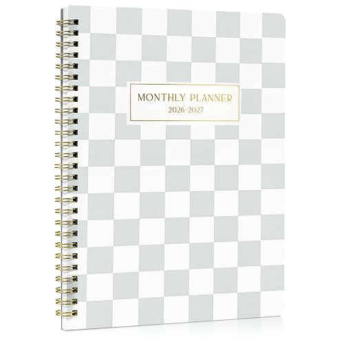 Beautiful 2026-2027 Monthly Planner - To Do List Notebook | Easily Organizes Your Tasks to Boost Productivity - Runs from July 2026 Until December 2027