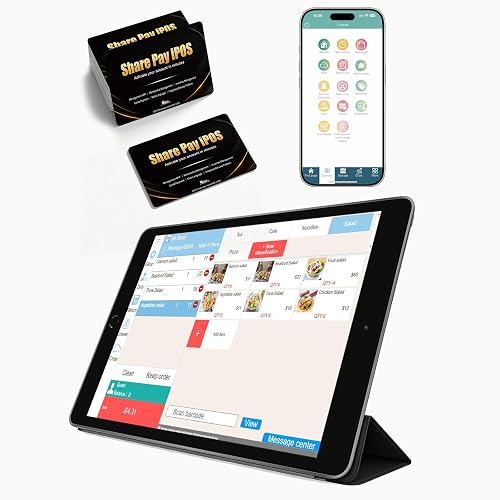 iOS Point of Sale Cash Register Software POS System Cloud Printing Inventory Management Multi-Tax Rate Receipt Printing Order for Small Businesses Coffee Shop Restaurant Retail Uber eats Door dash