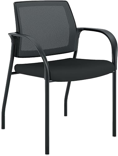 HON HONIS108IMCU10 Ignition Stacking Chair, Black CU10