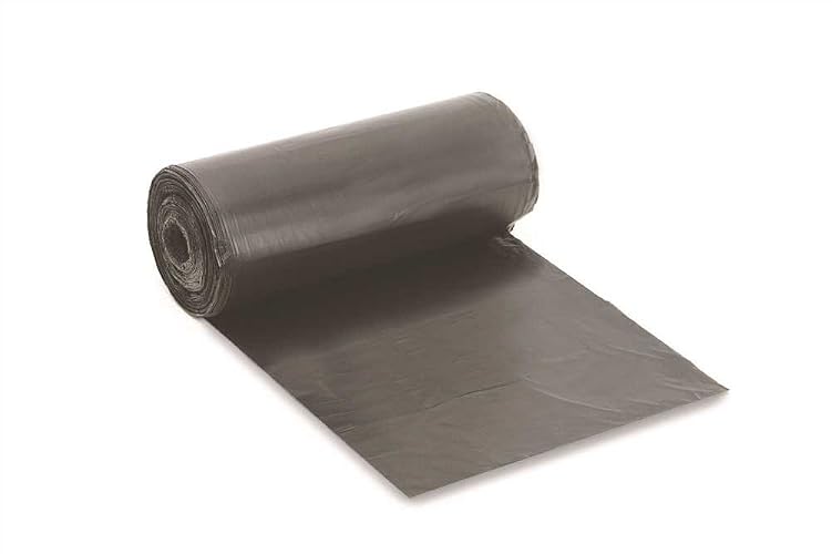 Renown REN61500-CA Trash Can Liners, 24" x 32", 16 gal, 1 mil, Black (Roll 50) (Pack of 10)