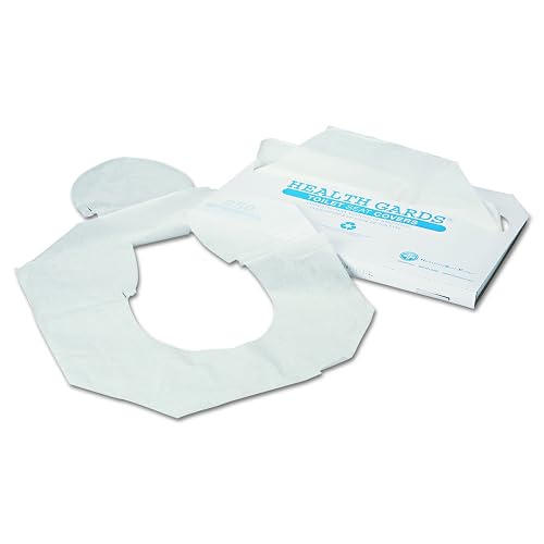Health Gards - HOSHG1000 HOSPECO HG1000 Toilet Seat Covers, Half-Fold, White, Pack of 250 (Case of 4)