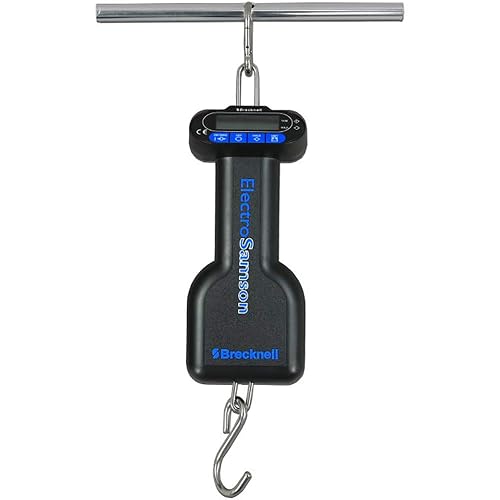 Brecknell 816965006670 Electro Samson Digital Hand-Held Scale, 55 lb. Capacity, Official Scale of Major League