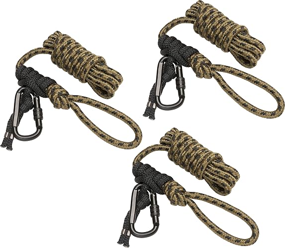 Hunter Safety System Rope Style Treestrap: 9' Hunting Safety Strap with Prussik Knot for Climbing & Treestand Security