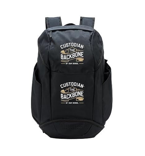 School Custodian School Staff Janitor School Sanitation Sport Backpack