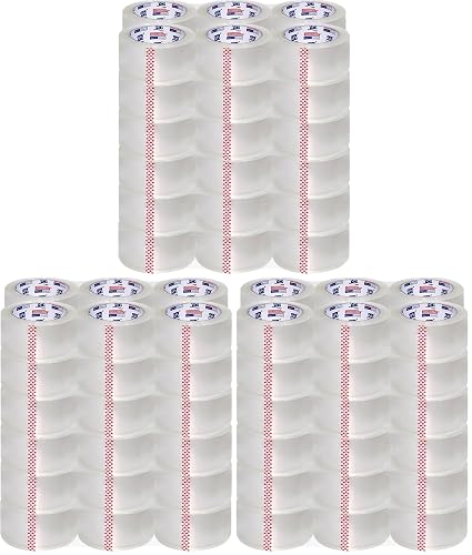 P PERFECTAPE Heavy Duty Packing Tape 36 Rolls, Clear, 2.7 mil, 1.88" x 60Y (Pack of 3)