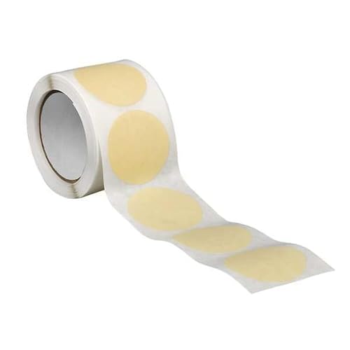 3M - E21-125-4" Circles, 2380 Masking Tape Discs, 4" Diameter, roll of 125