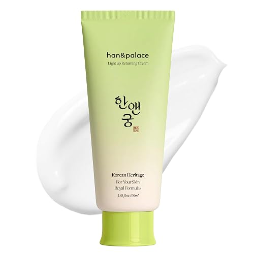 Han&Palace Light Up Cream - Korean Moisture Care with Niacinamide & Mucin - For Underarms, Inner Thighs & Body Area 100ml / 3.38 fl.oz