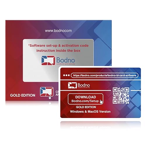 Bodno Gold Edition ID Card Software – One-Time License (3 Years)