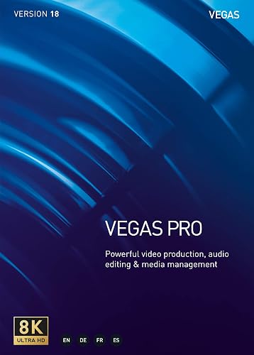 VEGAS Pro 18 – Video Production, Audio Editing and Media Management [PC Download]