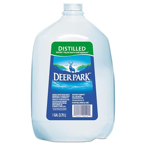 Deer Park Distilled Water - 1 Gallon Jugs (Case of 6 Gallons)