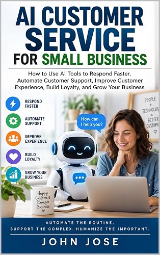 AI Customer Service for Small Business: How to Use AI Tools to Respond Faster, Automate Customer Support, Improve Customer Experience, Build Loyalty, and Grow Your Business