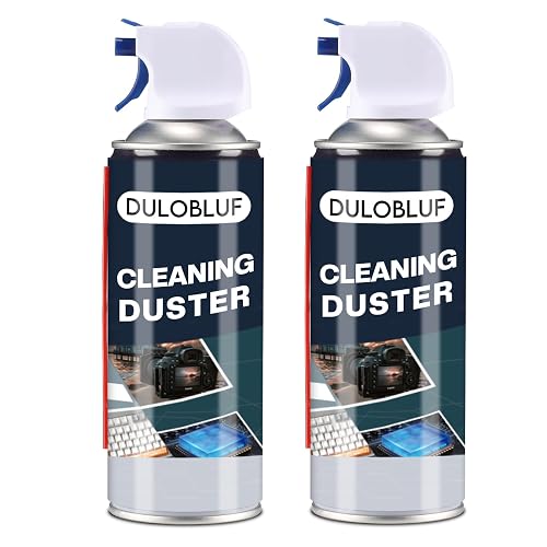 DULOBLUF Compressed Air Duster- Computer Air Duster Blower for Laptop