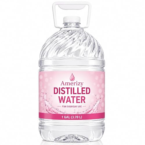 Distilled Water, 1 Gallon Container, Clear Liquid, 1 Pack