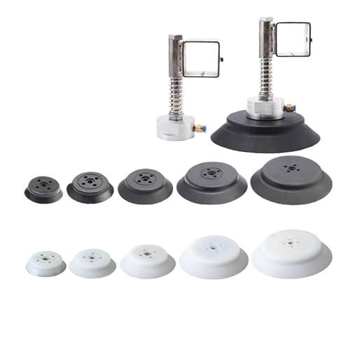 Heavy Duty Vacuum Suction Cup PFG100-250 Square Tube Intake Automatic | Industrial manipulator suction cup for automation, square tube intake, heavy duty vacuum grip(PFG-120-S)