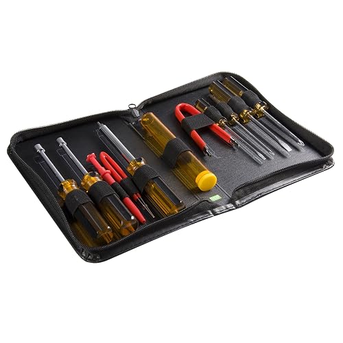 StarTech 11 Piece Computer Tool Kit, TAA (CTK200) | PC Repair Tool Kit with Zippered Vinyl Carrying Case